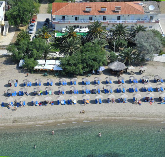 Отель Possidona Beach Геракини Экстерьер фото